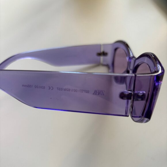 Zara Purple Frame and Lens Sunglasses - Picture 3 of 4